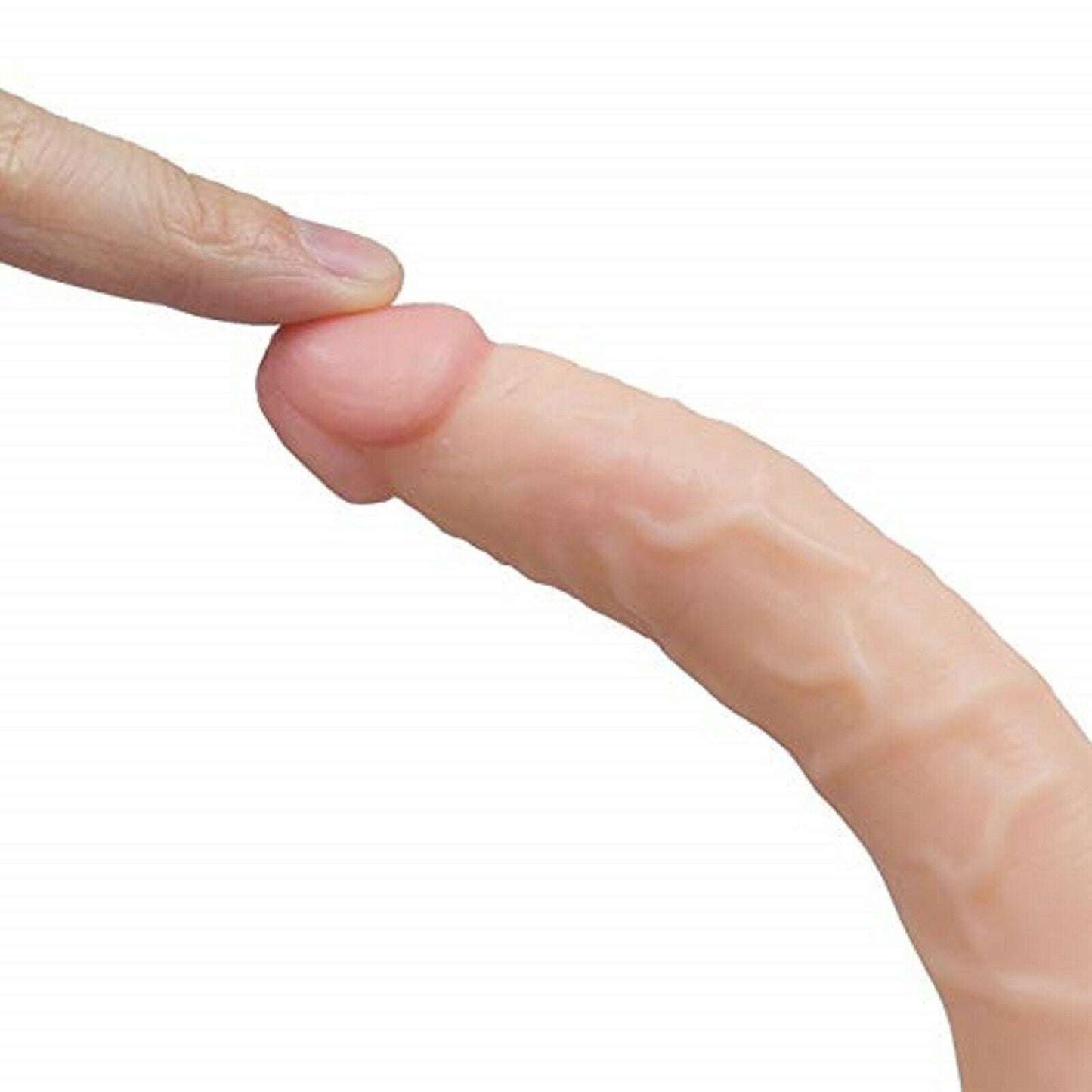 14 Inch Double Ended Dildo Dong Realistic Veined Shaft Penis Cock Adult Sex Toy