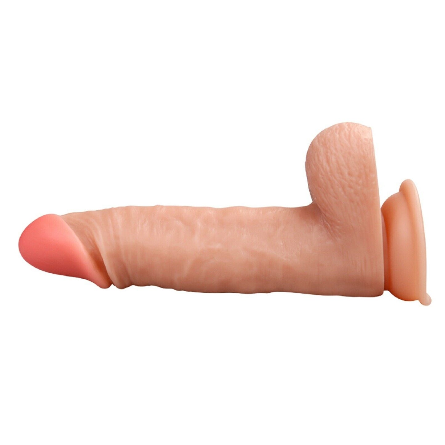Dildo Dong Realistic Big Penis Cock Balls Vaginal Anal Suction Cup Soft Sex Toy