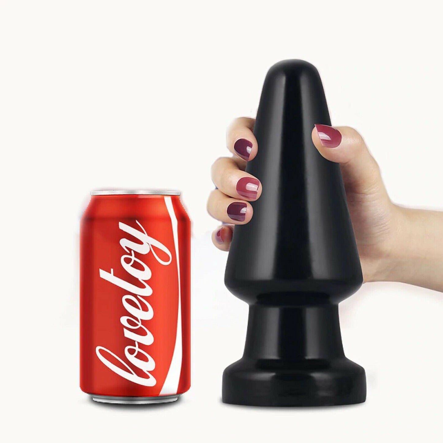 7" King Size Mega Anal Butt Plug Large Gay Dildo Dong Huge FAT Monster Sex Toy