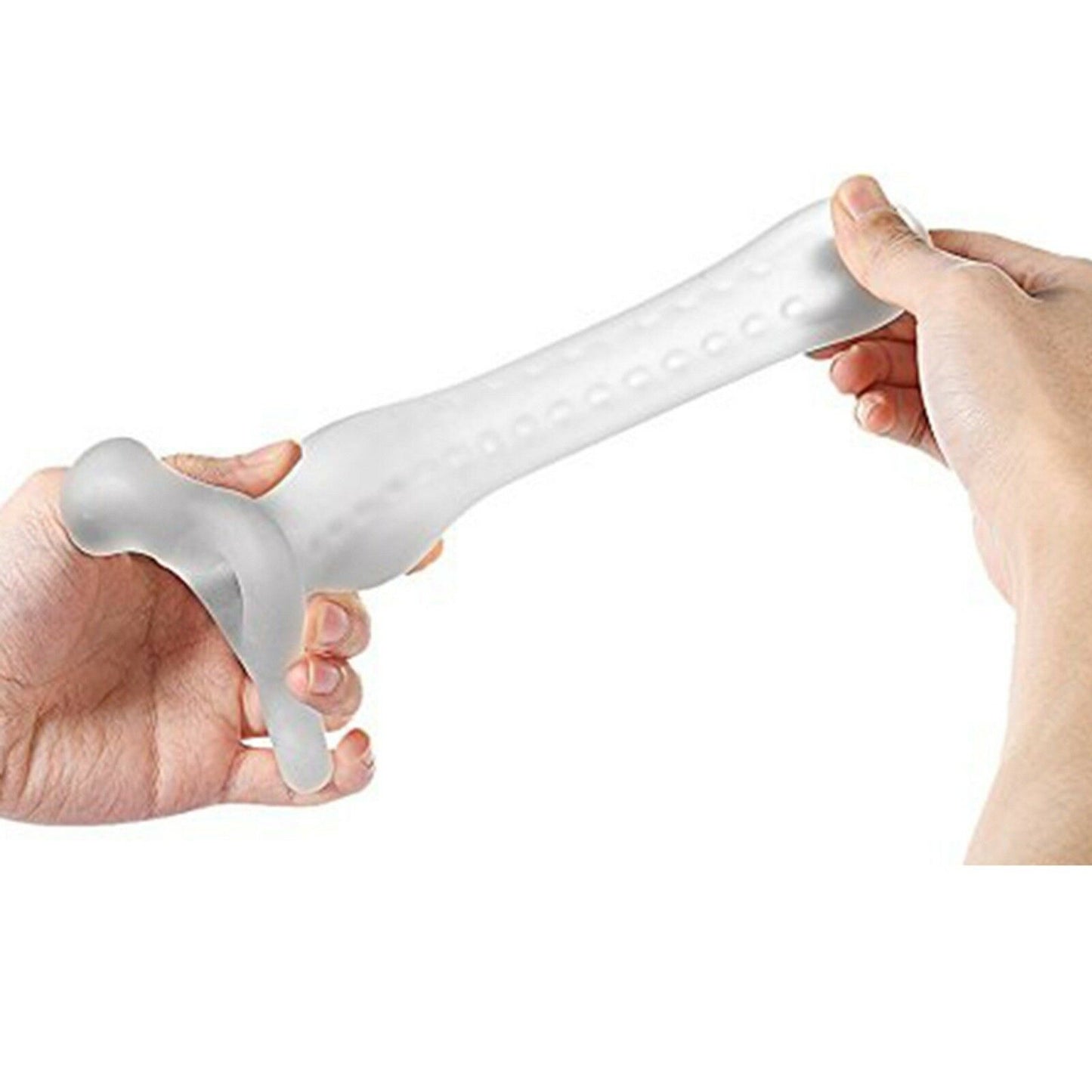 Hollow Anal Butt Plug Penis Inception Sheath Penis Extender Cock Sleeve Sex Toy