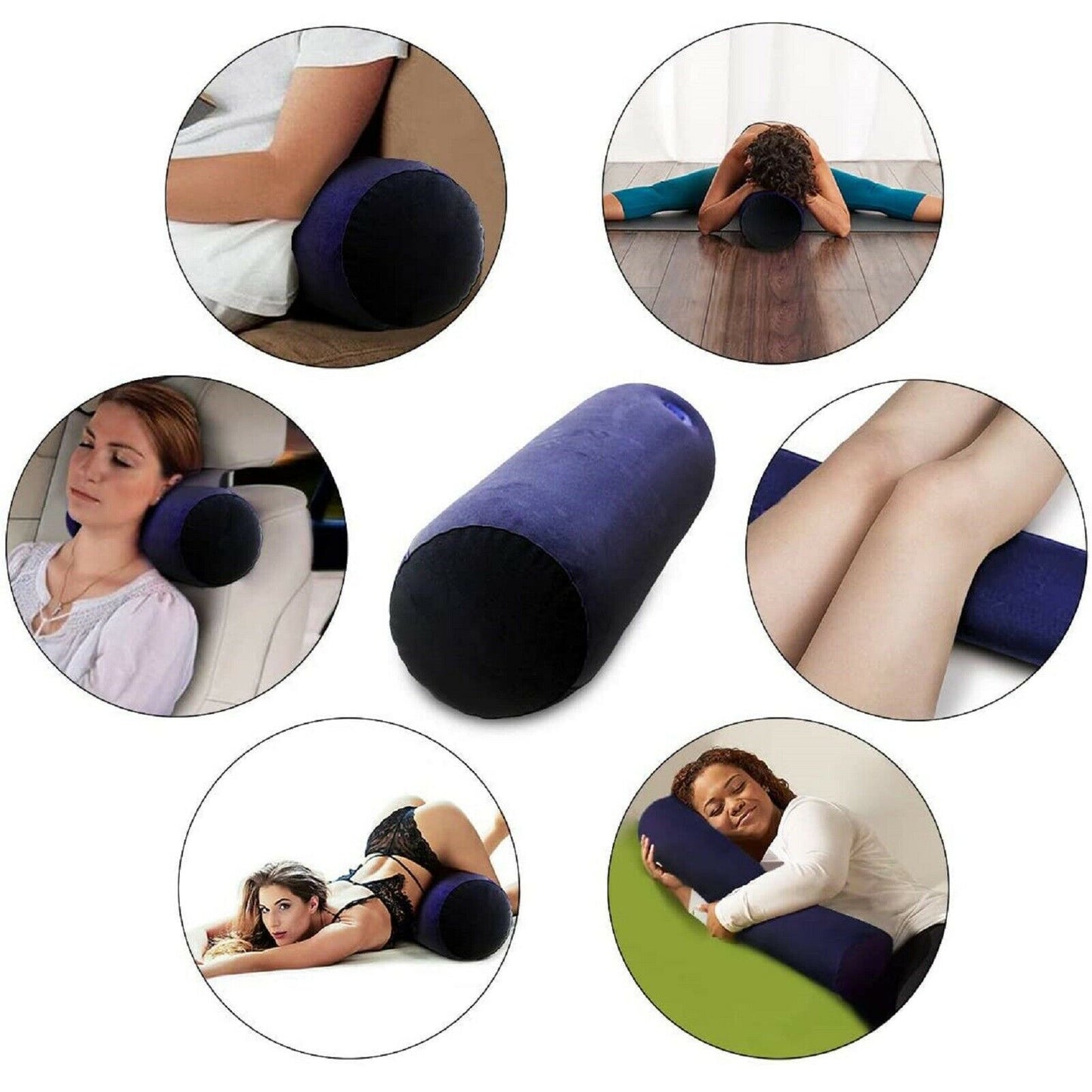 Sex Pillow Bondage Furniture Cushion Wedge Position Enhancer Couples Sex Toy New