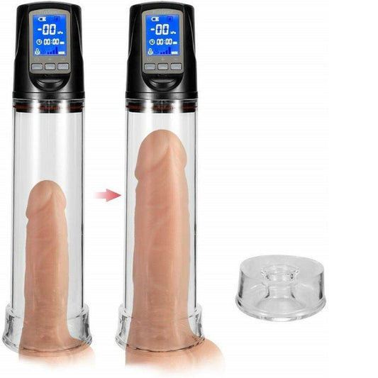 Electric Automatic Penis Enlargement Pump Rechargeable Enlarger Cock Extender