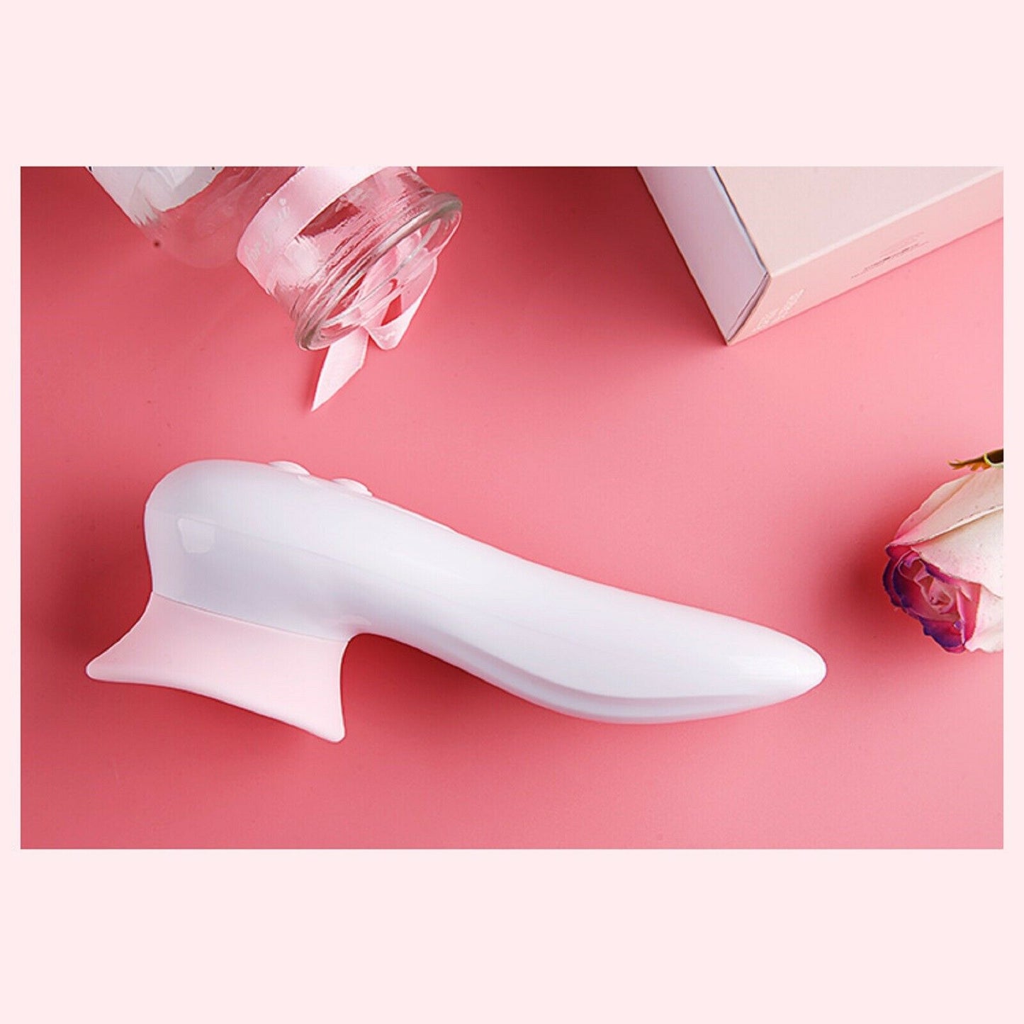 10 Mode Licking Vibrator Tongue Clitoral Woman Nipple Clit Oral Adult Sex Toy