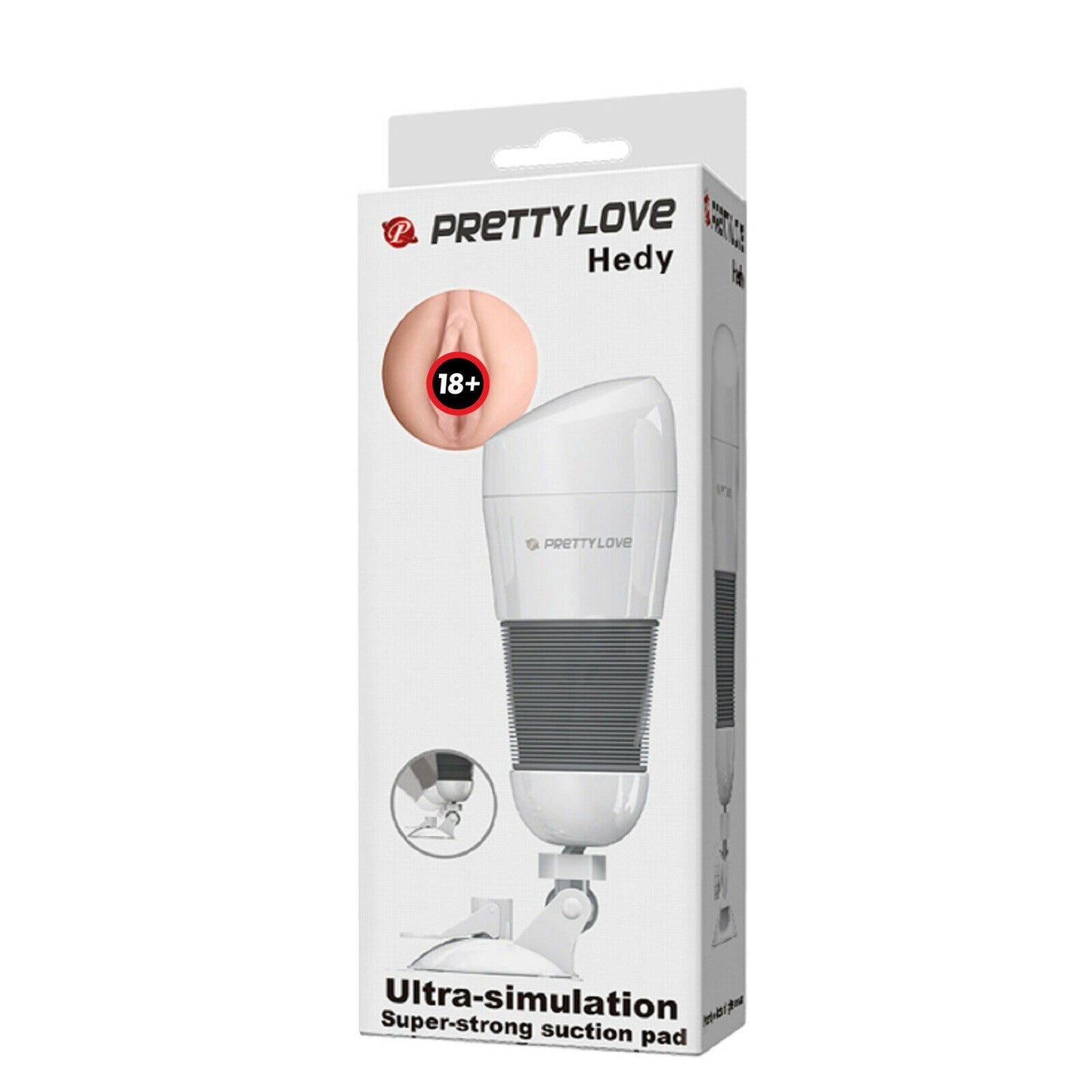 Male Masturbator Pussy Anal Oral Vagina Stroker Hands Free Suction Cup Sex Toy