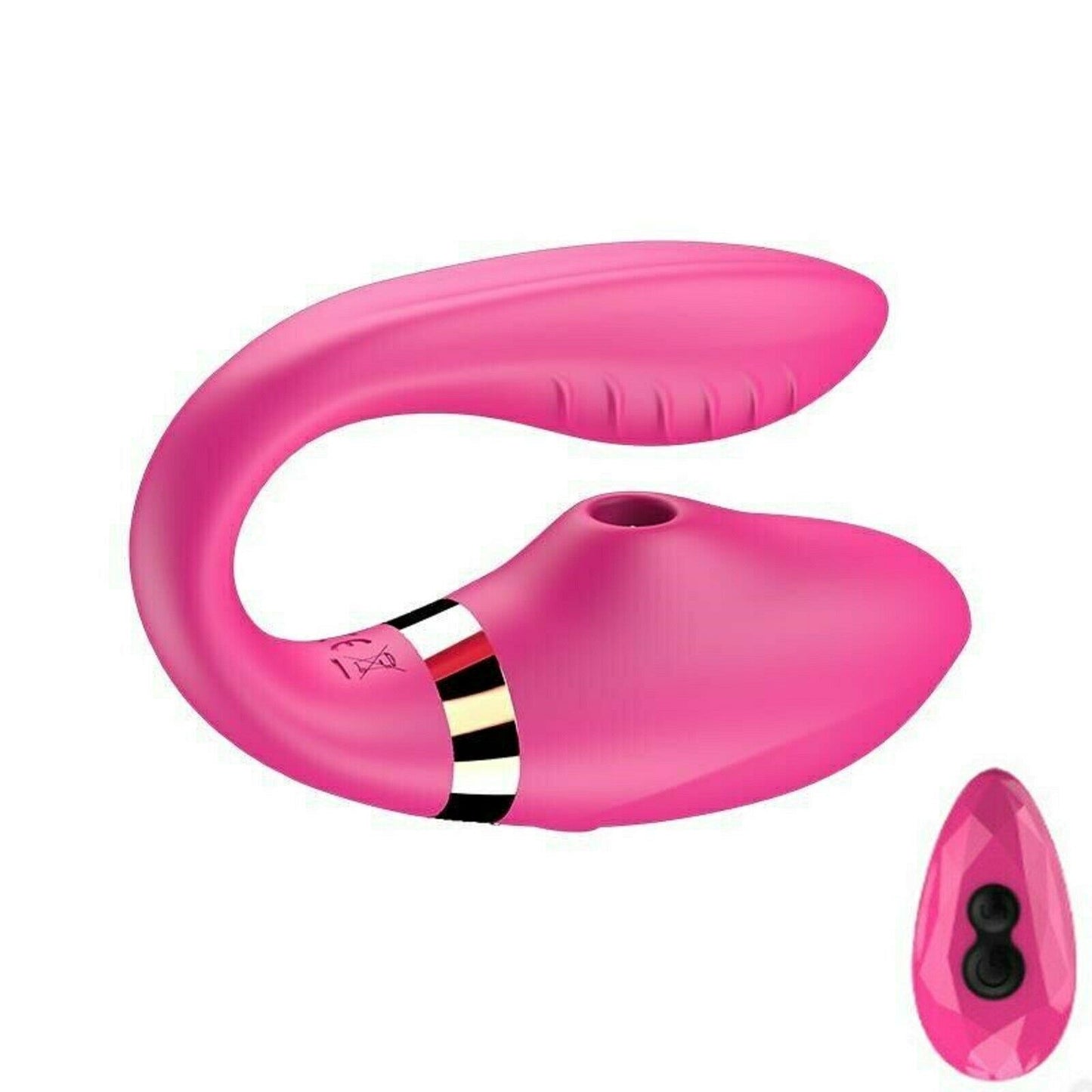 Remote Control Bullet Sucking Vibrator G Spot Clitoral Stimulator USB Sex Toy