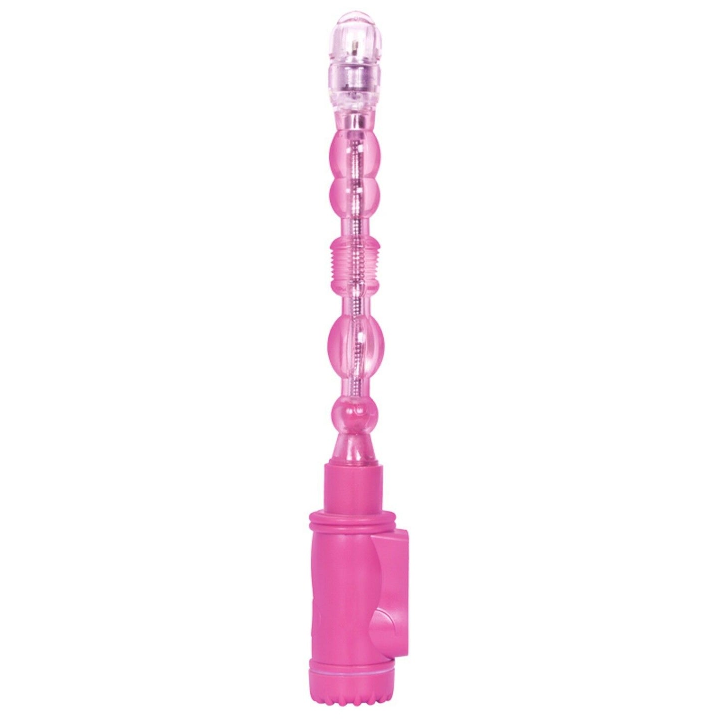 8 Speed Long Flexible Vibrating Anal Bead Chain Butt Plug Anal Vibrator Sex Toy