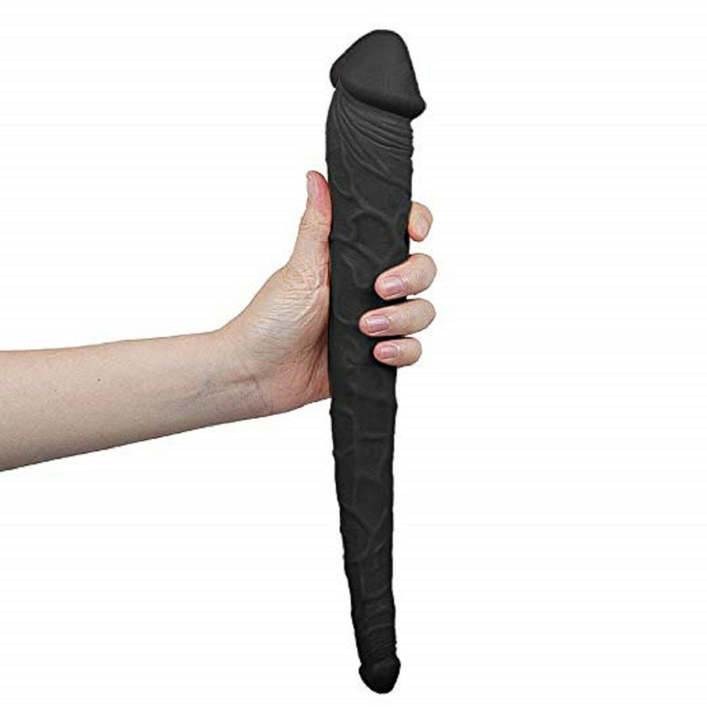 14 Inch Double Ended Dildo Dong Realistic Veined Shaft Penis Cock Adult Sex Toy