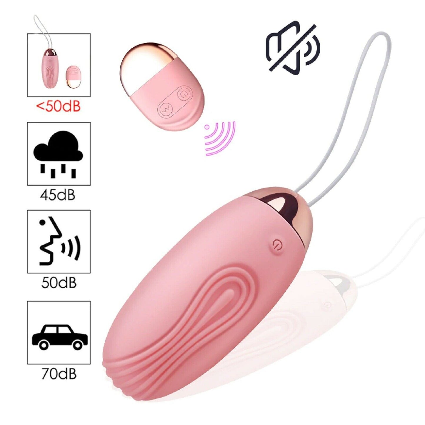 Wireless Vibrator Wearable Egg Bullet Vibrating Panties Female Adult Sex Toy NEW