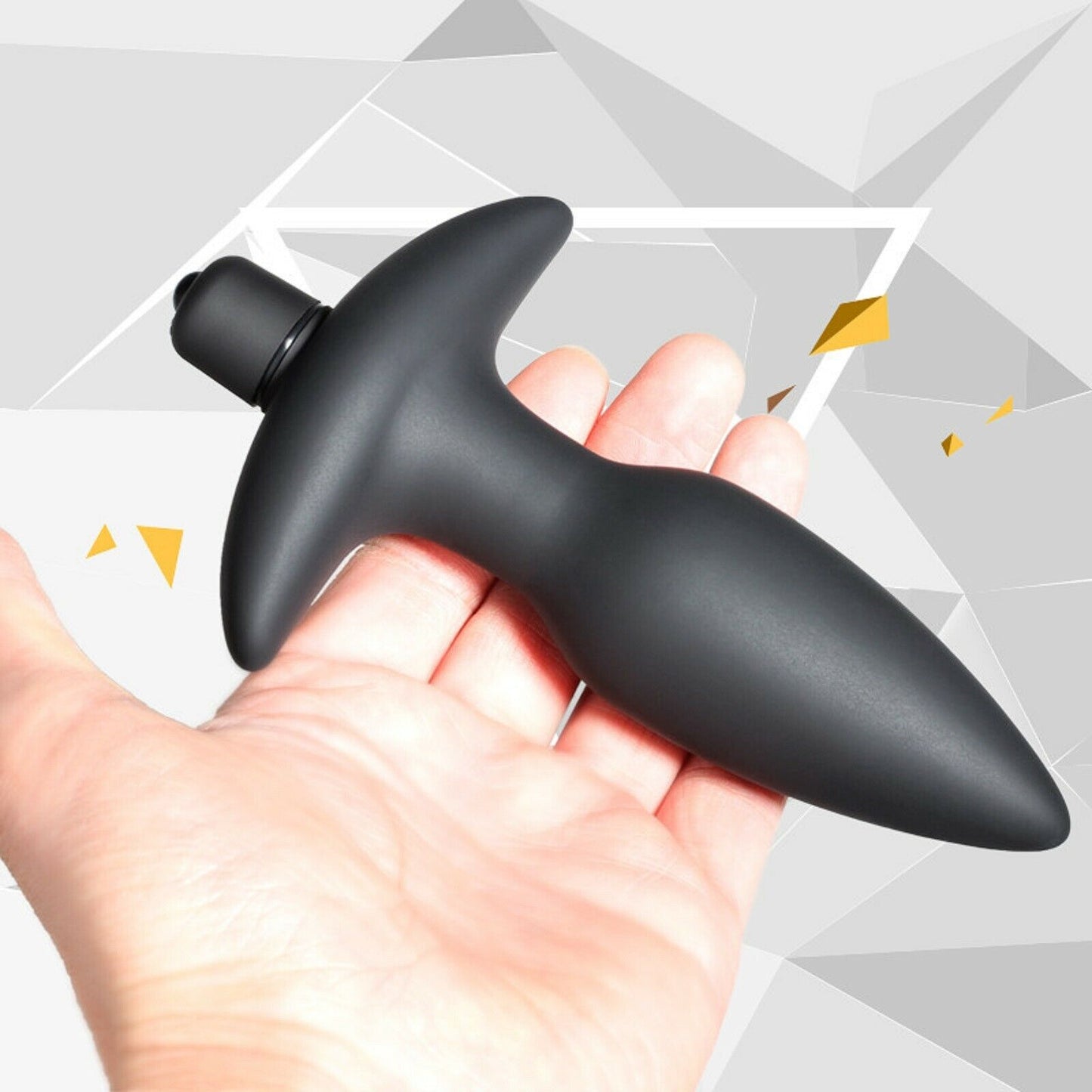 Prostate Massager Male Female Vibrator G-Spot Anal Bead Butt Plug Dildo Sex Toy