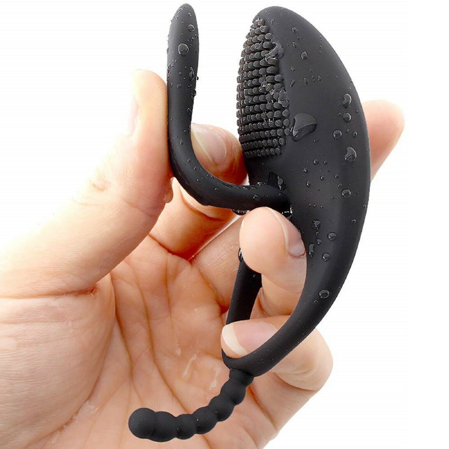 Vibrating Cock Ring Couples Vibe G-Spot Clit Penis Vibrator USB Massager Sex Toy