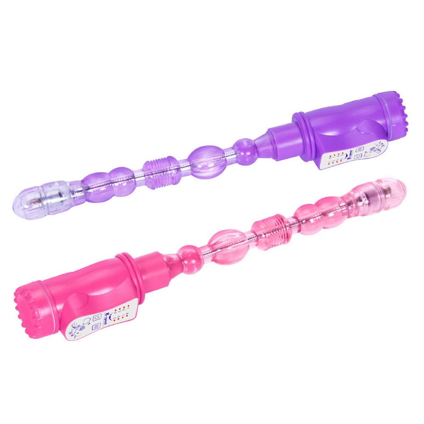 8 Speed Long Flexible Vibrating Anal Bead Chain Butt Plug Anal Vibrator Sex Toy
