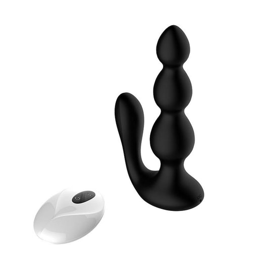 Prostate Massager Anal Butt Plug Bead Vibrator Wireless Remote USB Adult Sex Toy