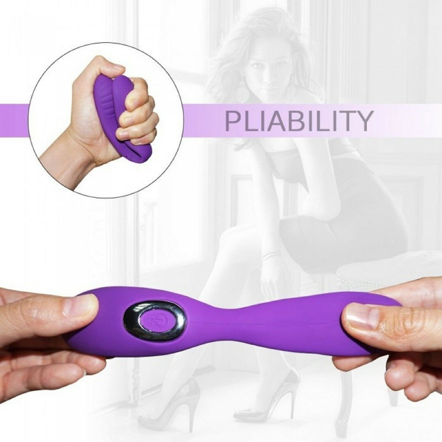 G Spot Vibe U Vibrator Wearable Couples Vibrating Massager USB Adult Sex Toy