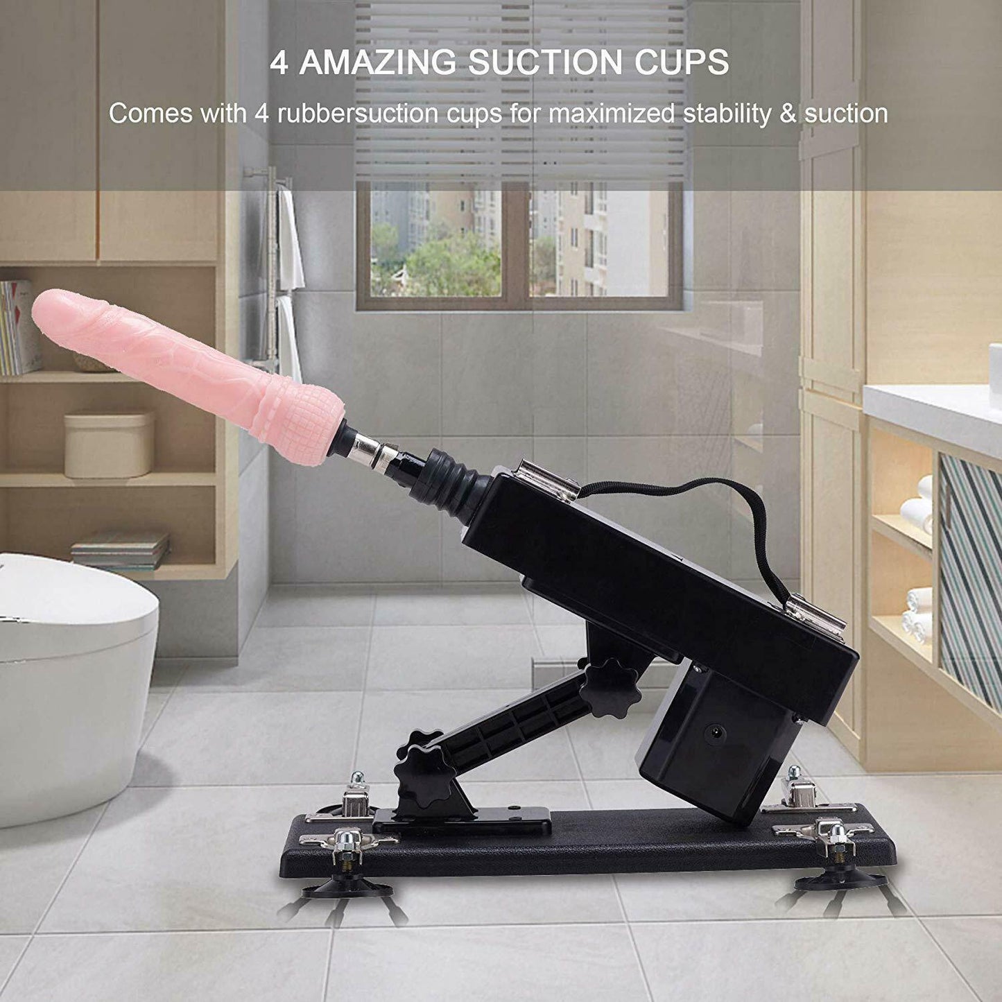 Sex Fucking Machine Realistic Thrusting Dildo Penis Dong Vibrator Adult Sex Toy