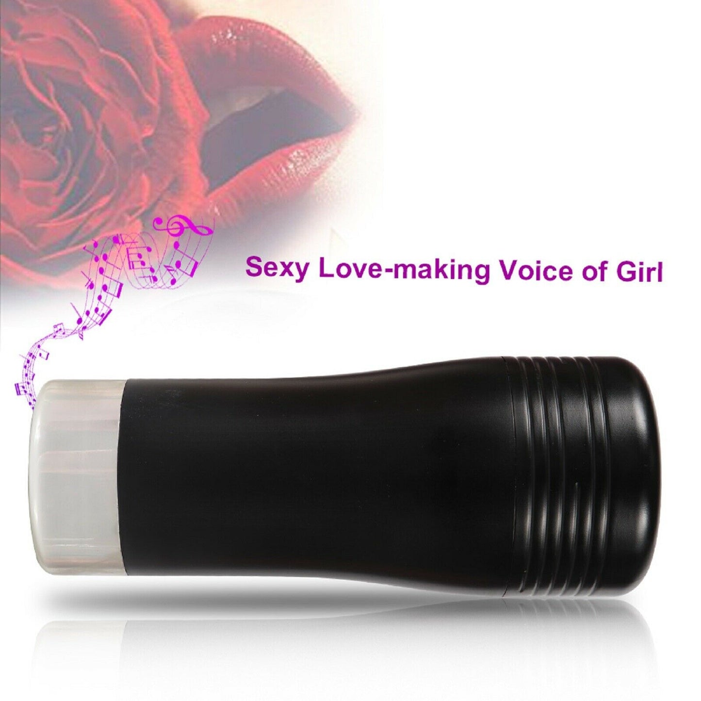 Vibrating Male Auto Masturbator Pussy Stroker Rechargeable Realistic Men Sex Toy