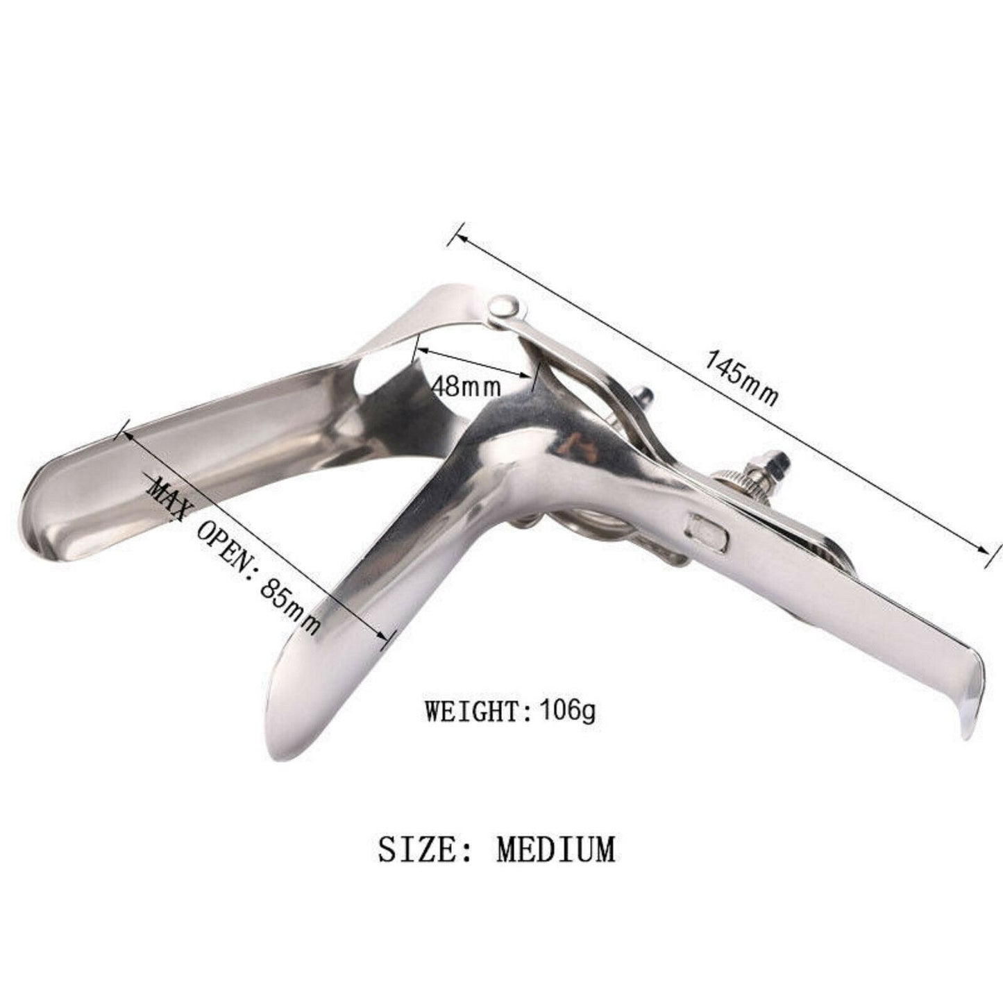 Stainless Steel Vaginal Dilators Vagina Expansion Examination-Pederson Speculum