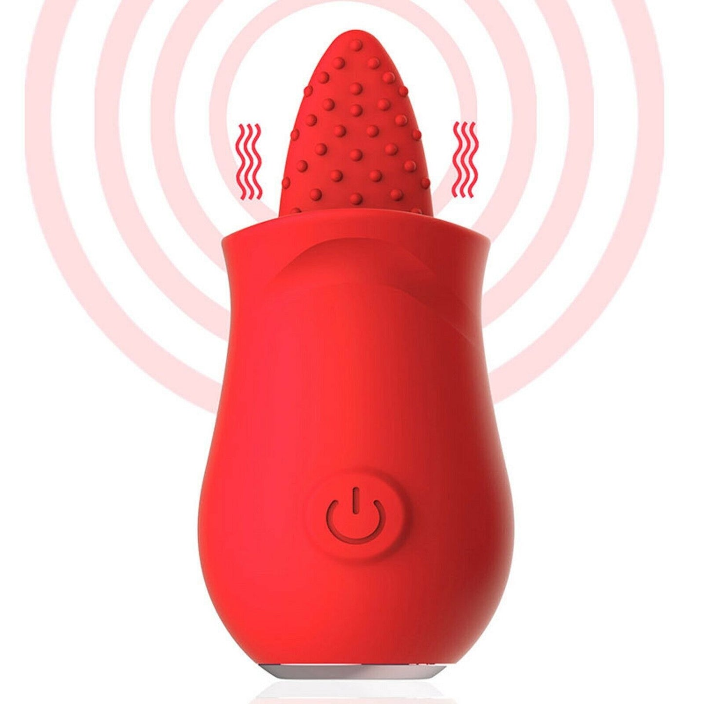 USB Licking Tongue Vibrator Clitoral Stimulator Nipple Clit Rechargeable Sex Toy