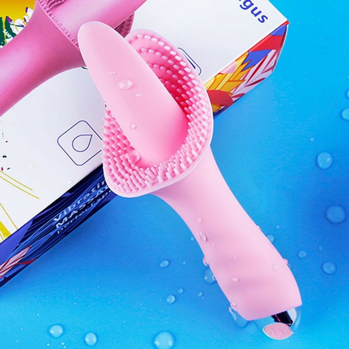 Licking Tongue Clitoris Vibrator Dildo G-Spot Nipple Clit Stimulator USB Sex Toy