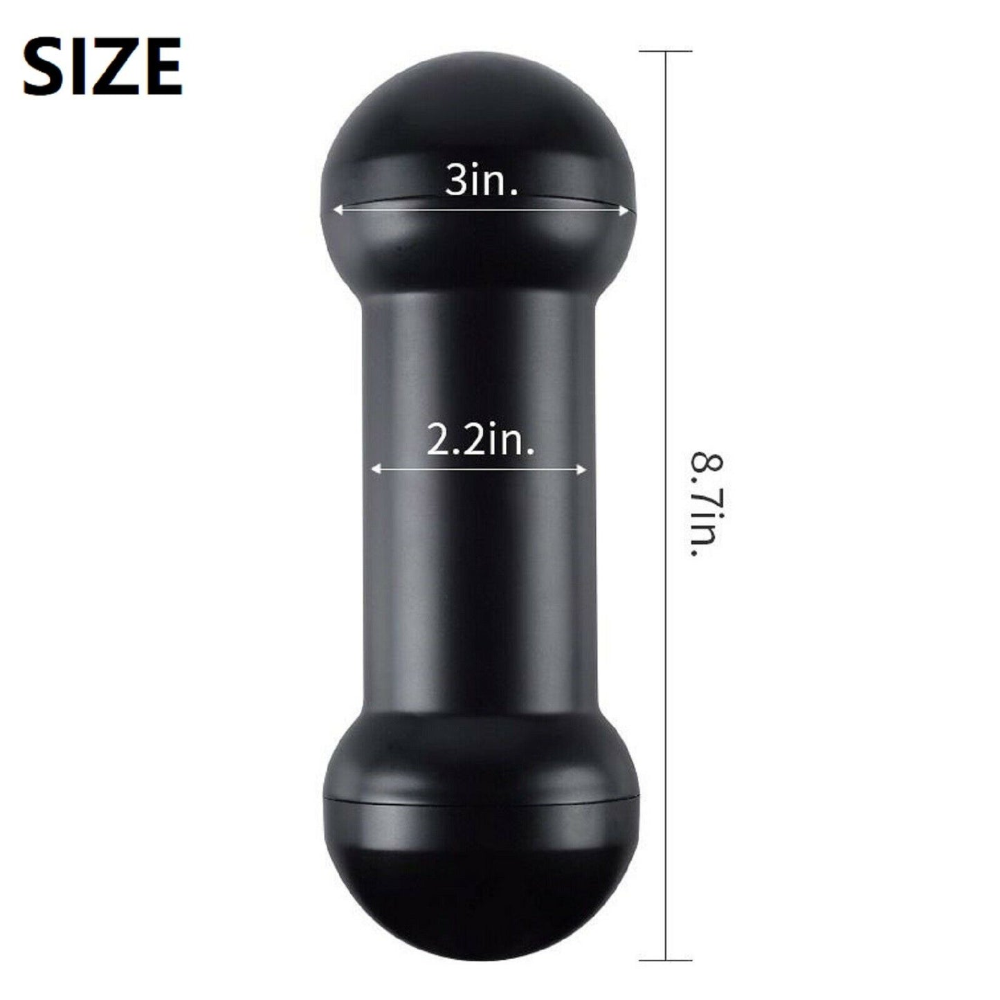 Male Masturbator Realistic Double Ended Pocket Pussy Stroker Anus Vagina Sex Toy