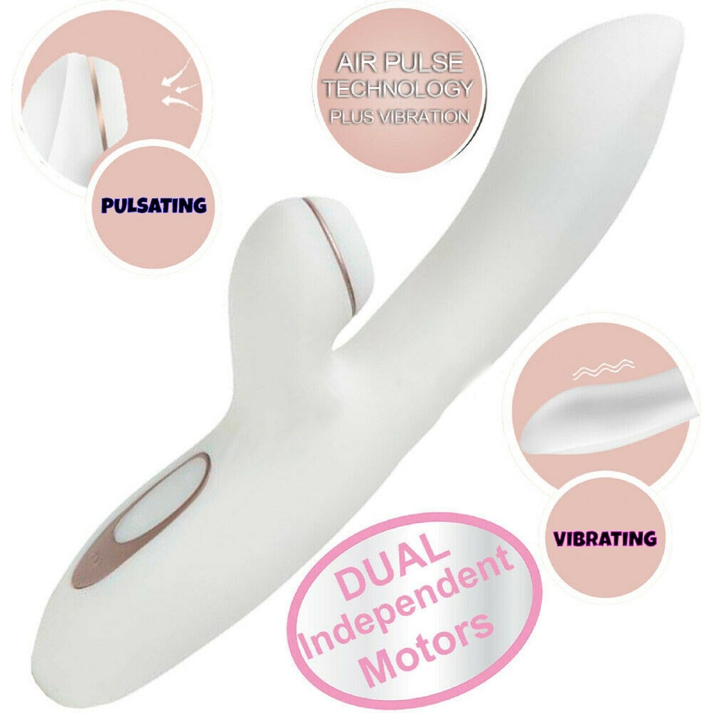 Satisfyer Pro G-Spot Rabbit Vibrator Clitoris Sucker Clitoral Air Pulse Sex Toy