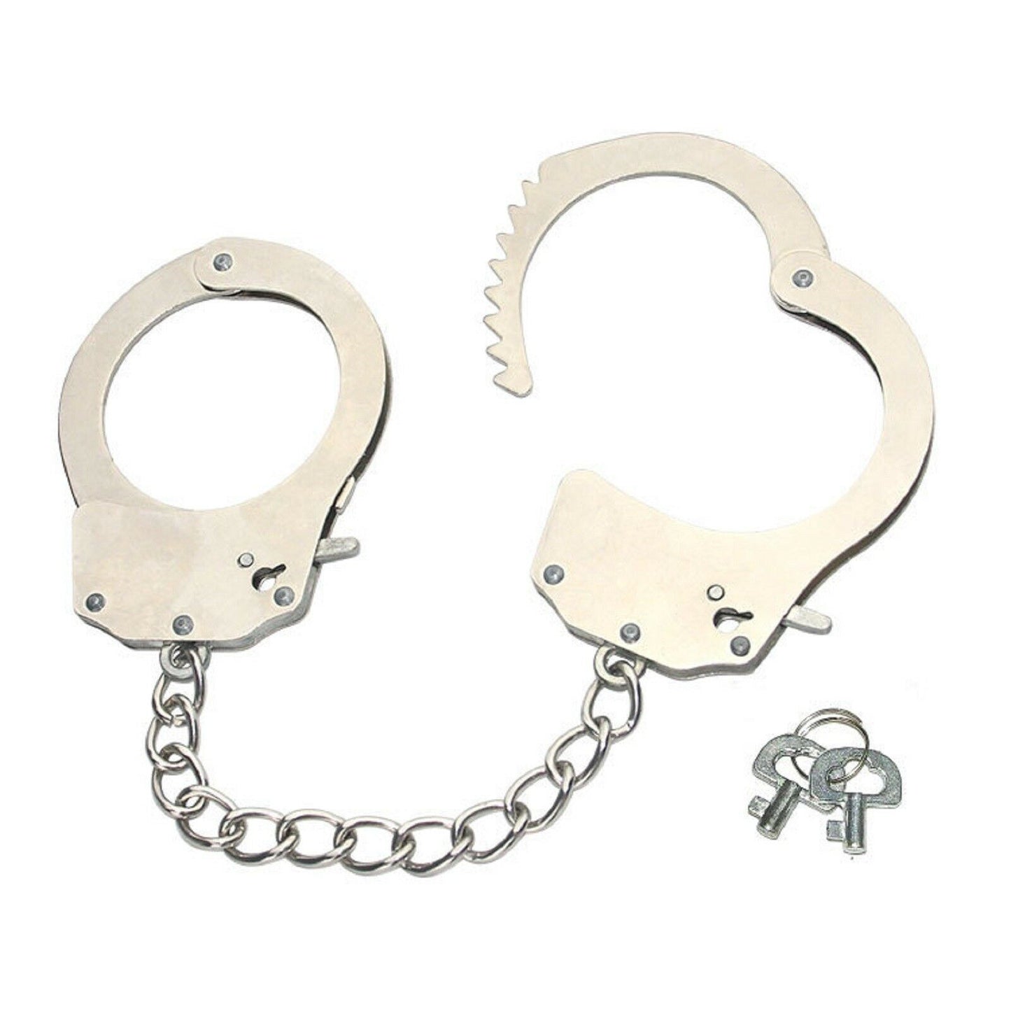 NEW Metal Handcuffs Bondage BDSM Hand Cuffs Sex Toy Fetish Restraint Steel S&M