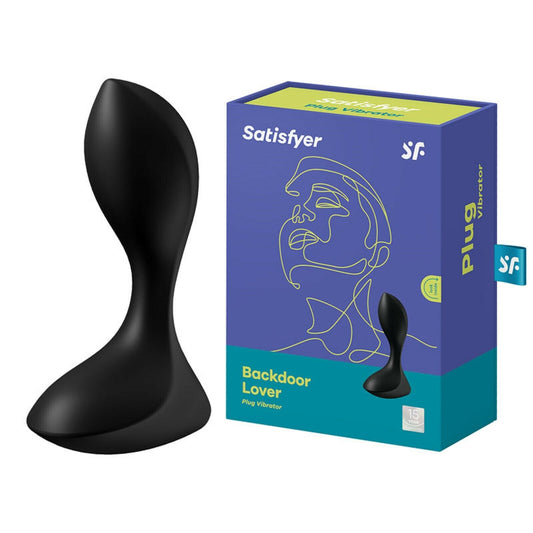 Satisfyer Anal Butt Plug Vibrator Prostate Massager Dildo USB Vibe Adult Sex Toy