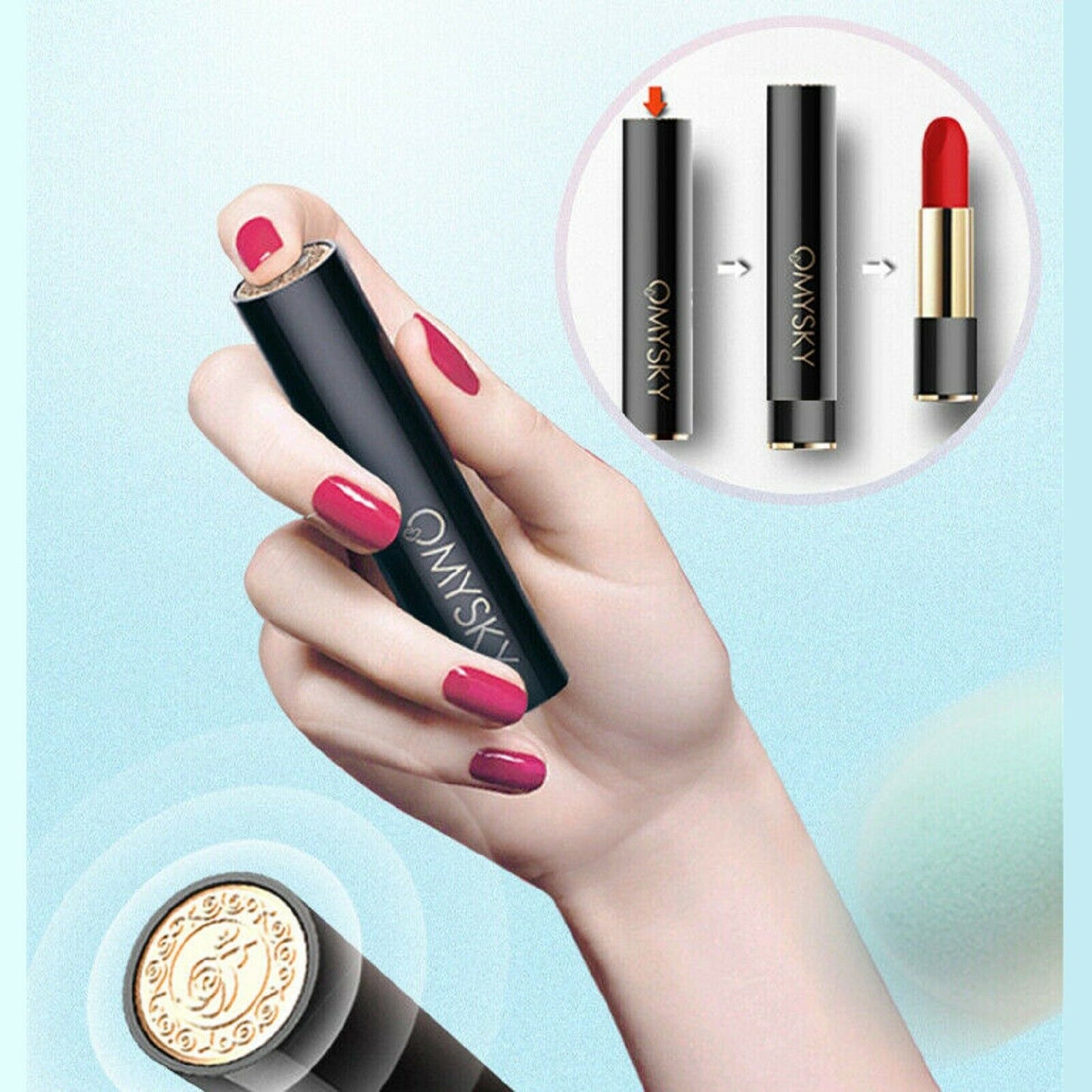 Lipstick Bullet Vibrator Massager G-Spot Dildo Vibe Clit Discreet Sex Toy