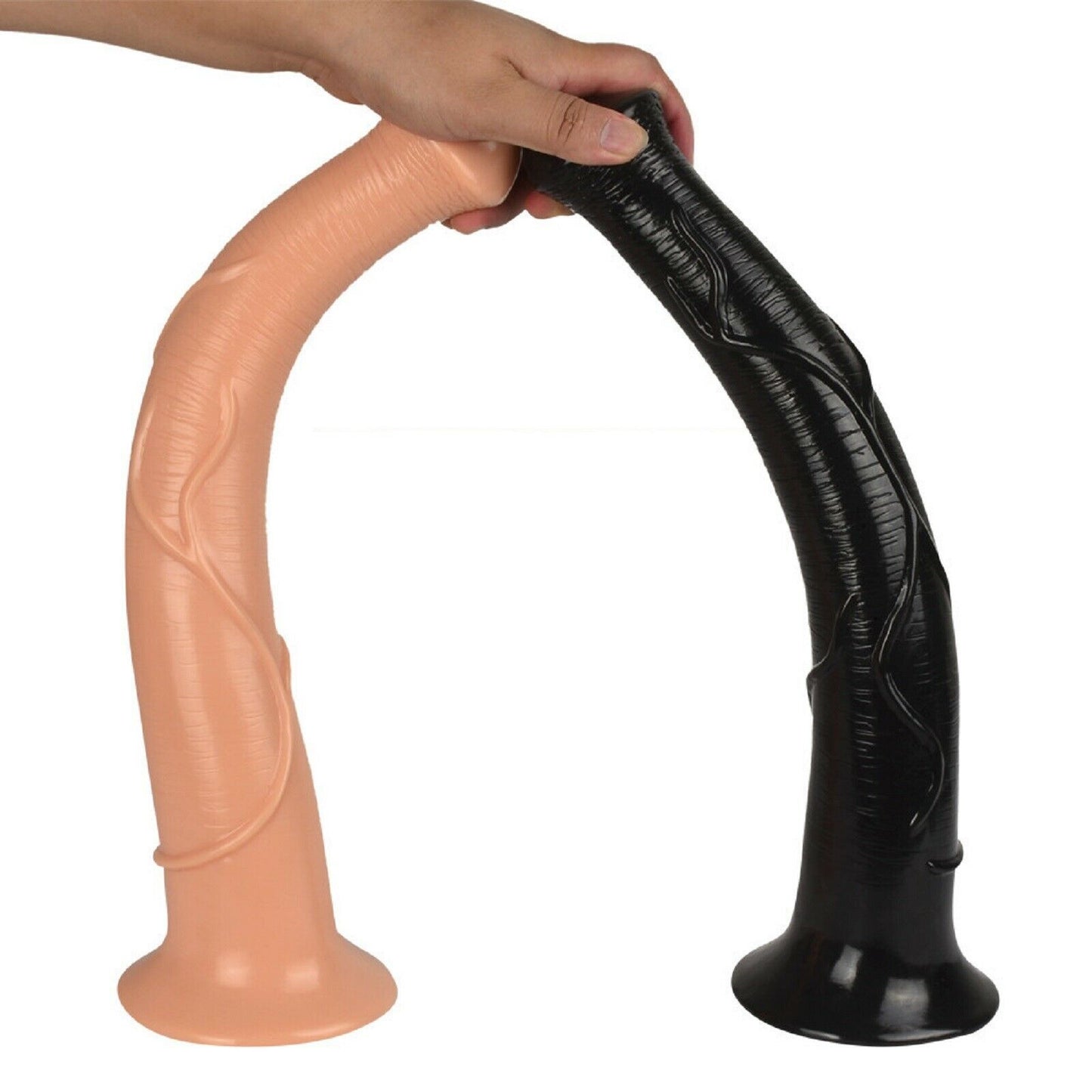 Monster 16" Massive Dildo Huge Big Cock Penis Anal Vaginal Large Giant Sex Toy