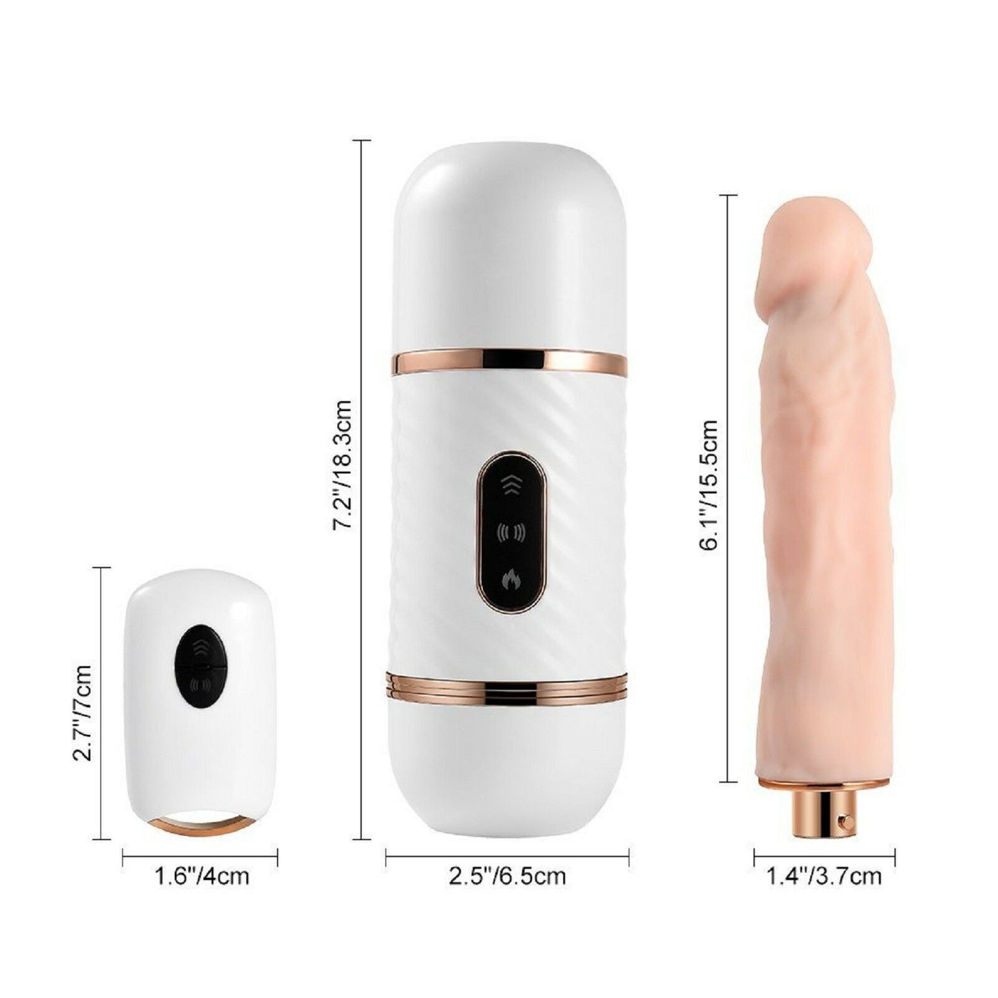 Sex Machine Automatic Thrusting Dildo Dong Vibrator Vagina Anal Adult Sex Toy