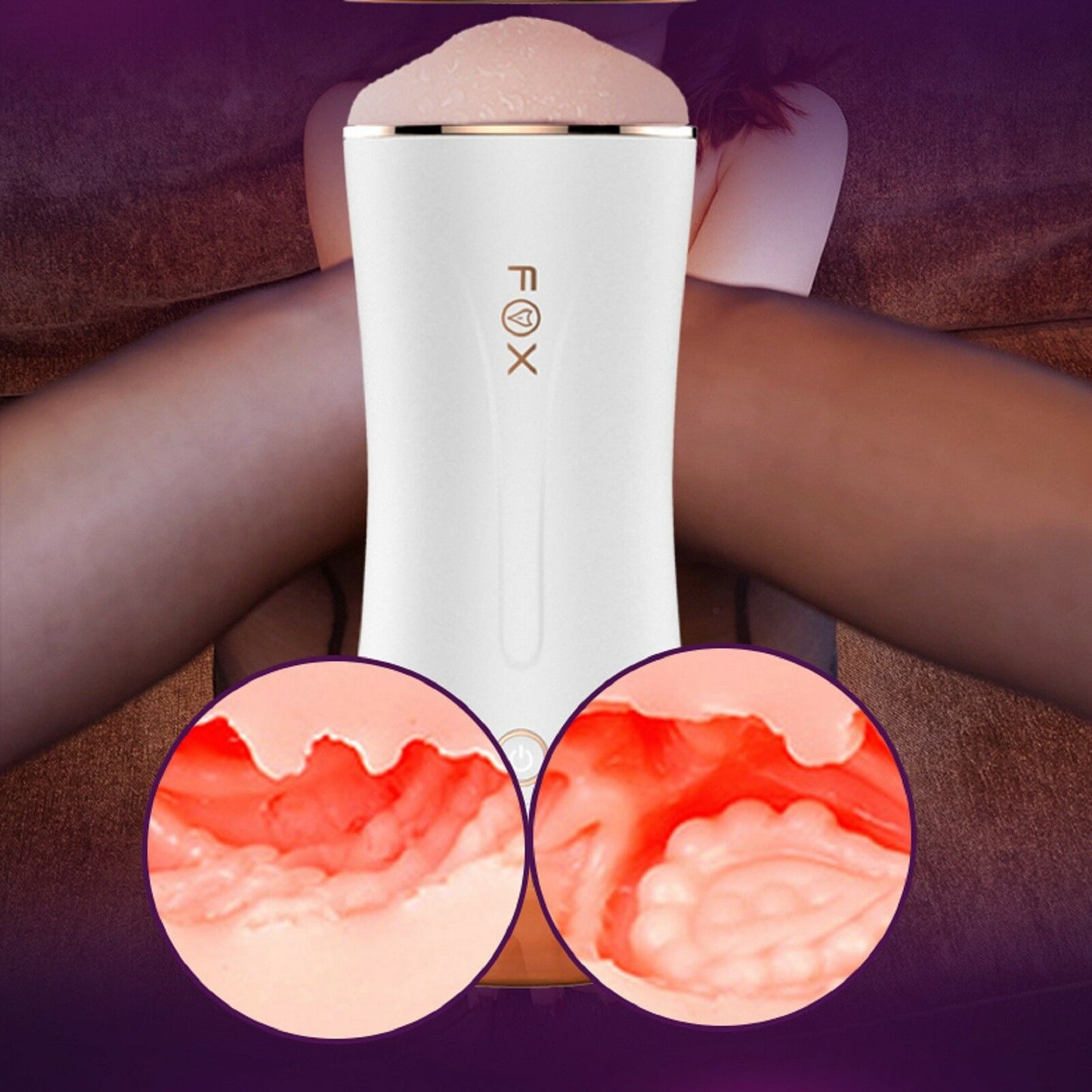 Pussy Male Masturbator Masturbation Stroker Rechargeable Vagina Men Sex Toy