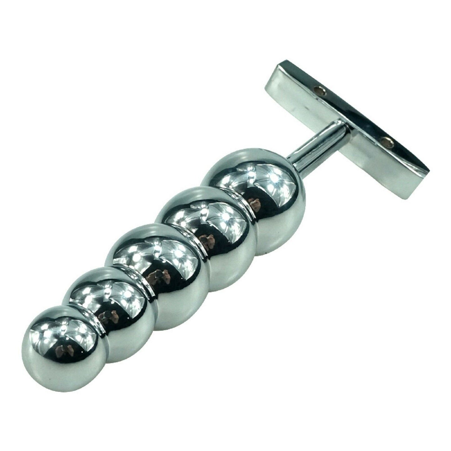 BDSM Stainless Steel Anal Plug Large Anal Beads Butt Plug Metal Adult Sex Toy