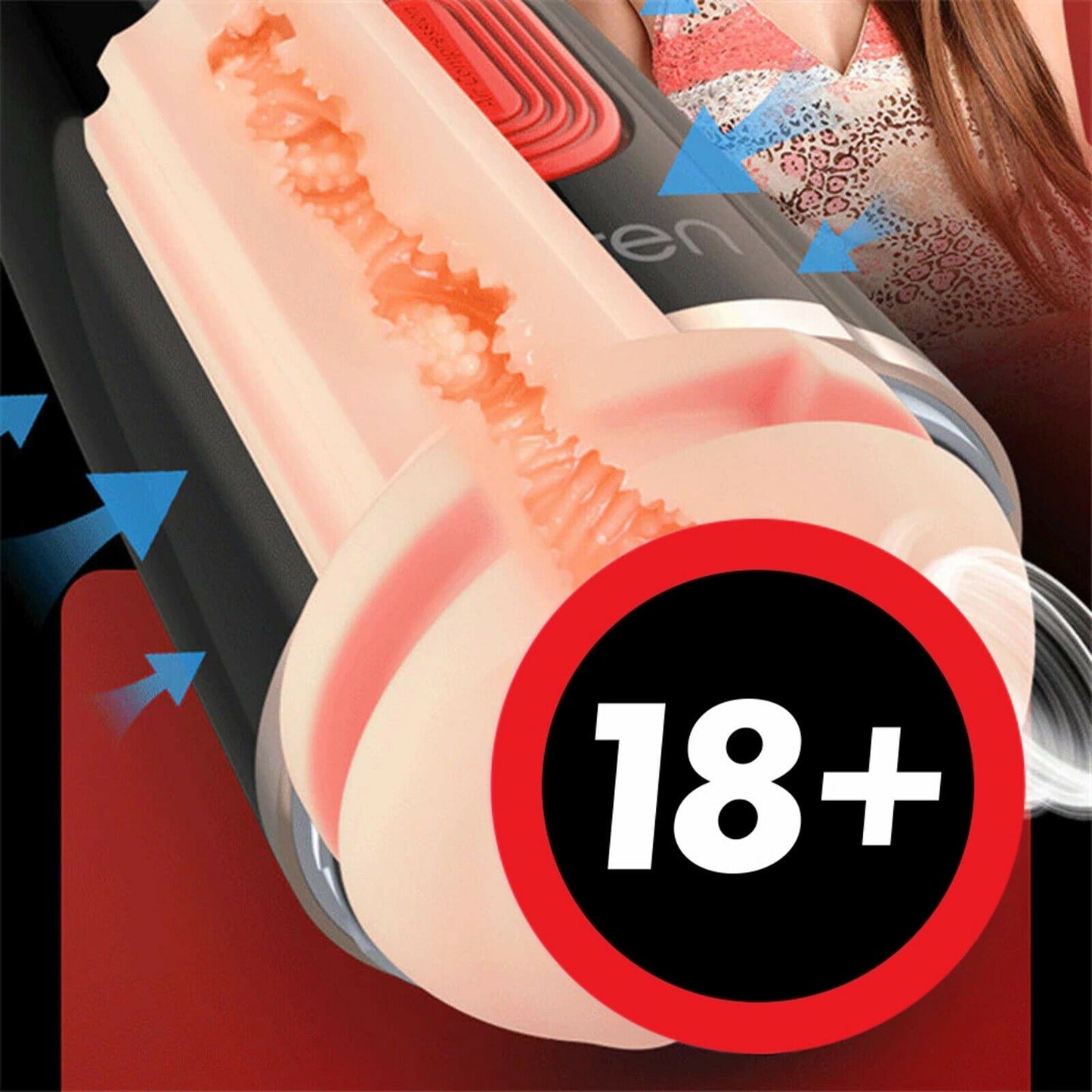 Male Masturbator Pocket Pussy Auto Vagina Vibrating Masturbation Cup Sex Toy