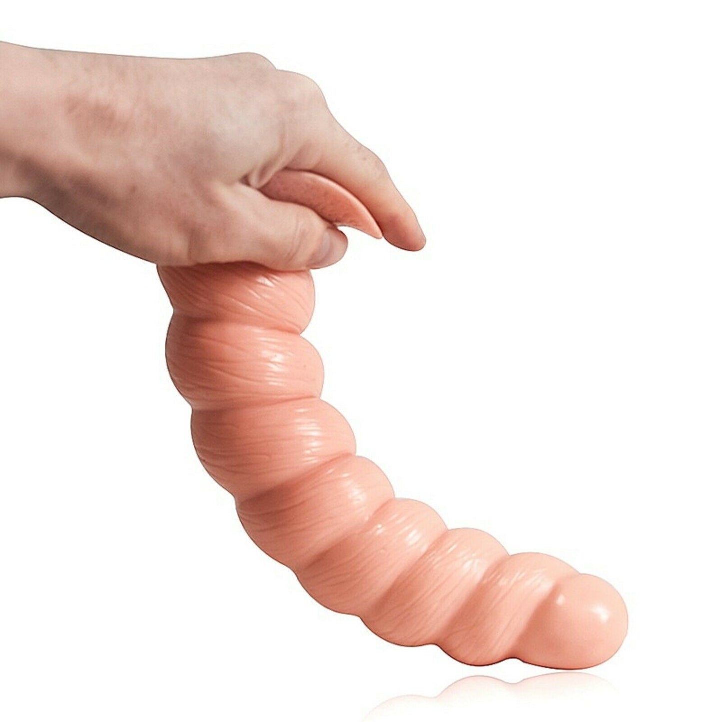 9.6" Thick Spiral Big Dildo Long Anal Plug Gay Dong Huge Monster Giant Sex Toy