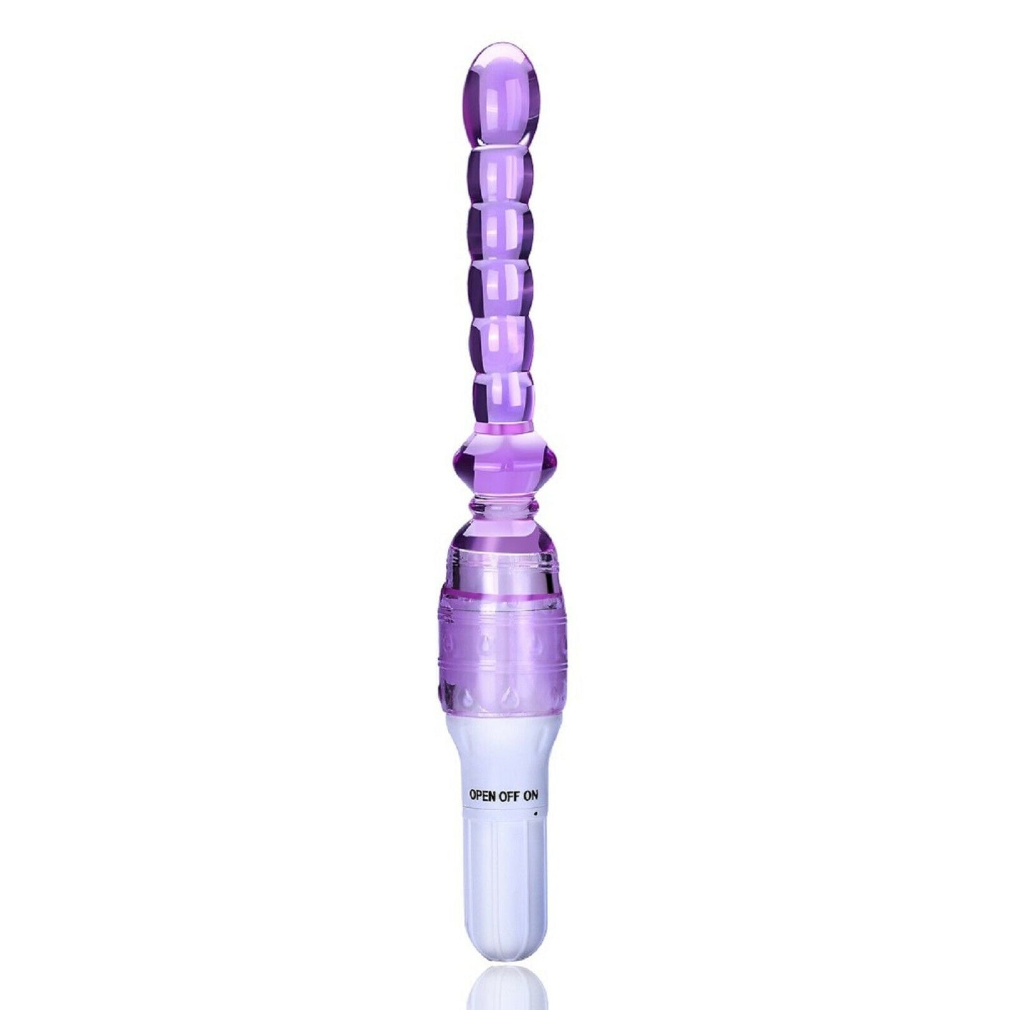 Vibrating Anal Beads G-Spot Dildo Dong Viginal Anal Vibrator Adult Sex Toy NEW