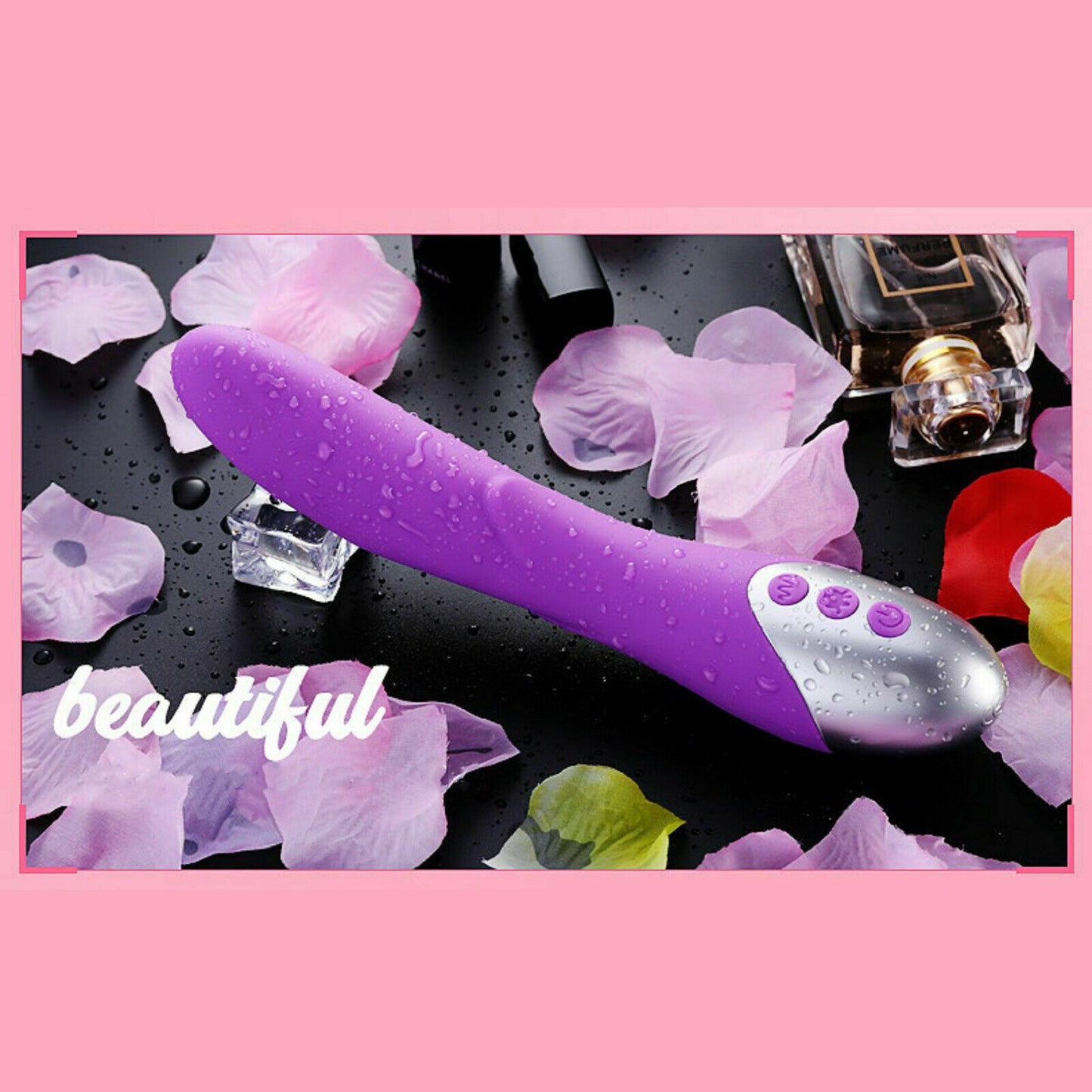 Large Vibrator Big Dildo Clit G-spot Female Wand Rechargeable Adult Sex Toy New