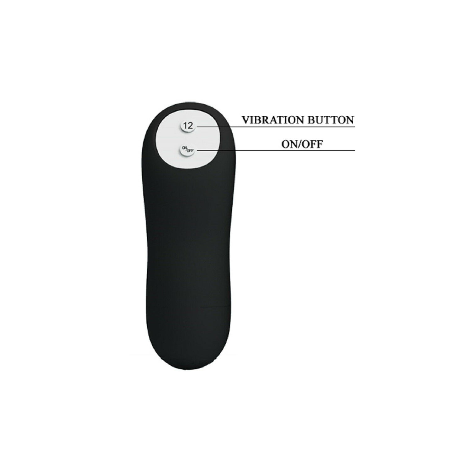 12 Speed G-Spot Prostate Male Vibrator Power Anal Bead Prostate Massager Sex Toy