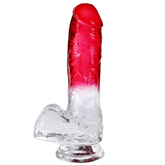 Dildo Dong Realistic Big Penis Cock Balls Vaginal Anal Suction Cup Adult Sex Toy
