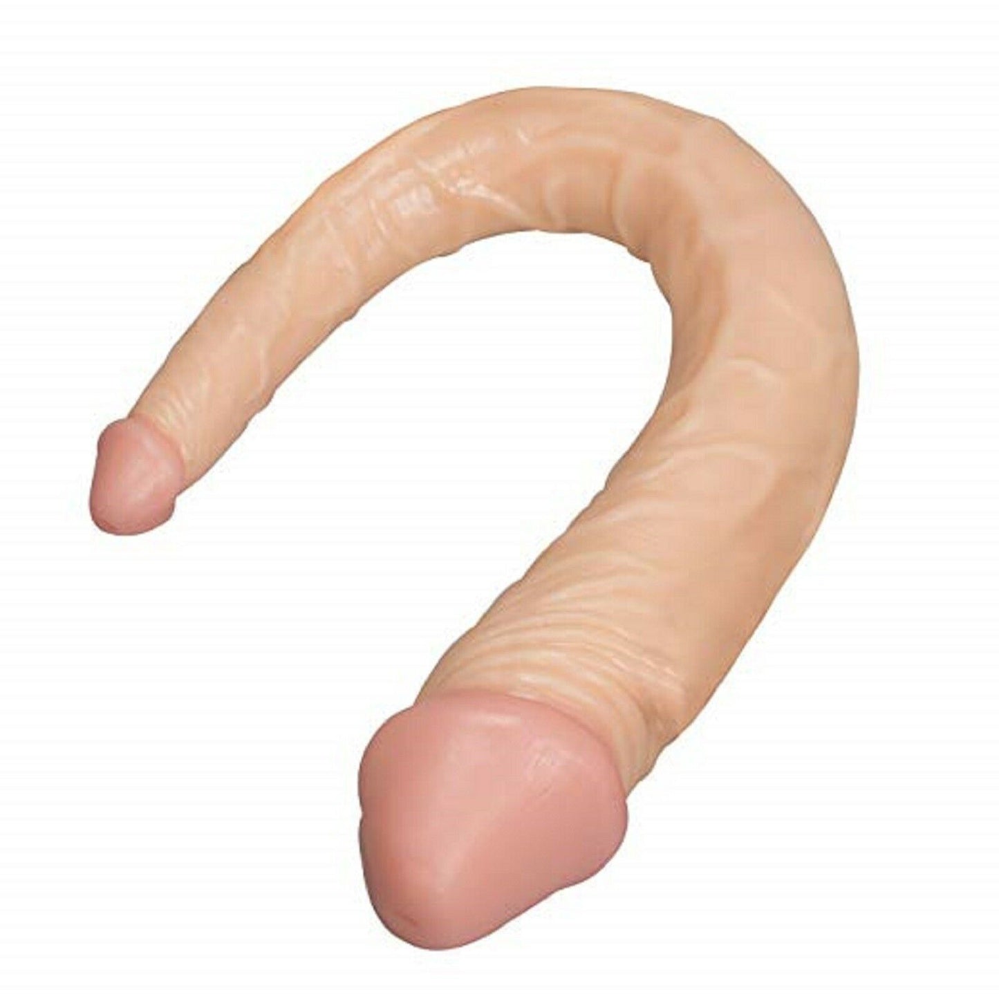 14 Inch Double Ended Dildo Dong Realistic Veined Shaft Penis Cock Adult Sex Toy