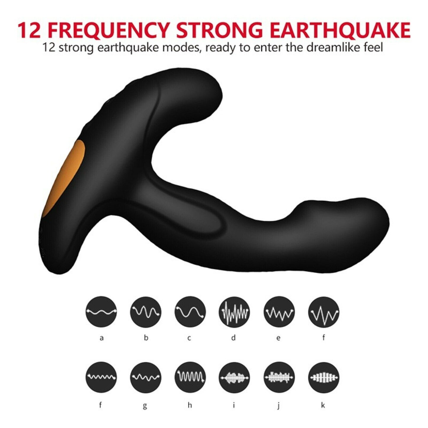 Male Vibrating Prostate Massager Remote Control Anal Plug Vibrator Mens Sex Toy