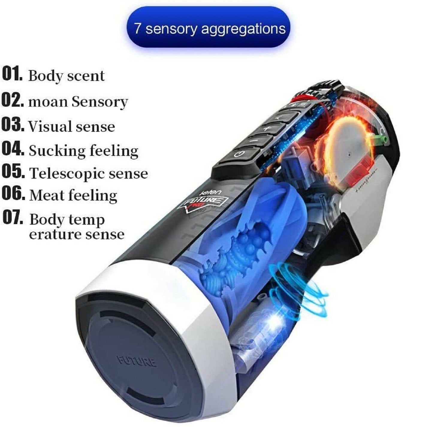 Leten Pro Automatic Piston Masturbator Male Masturbation Pussy Cup Auto Sex Toy