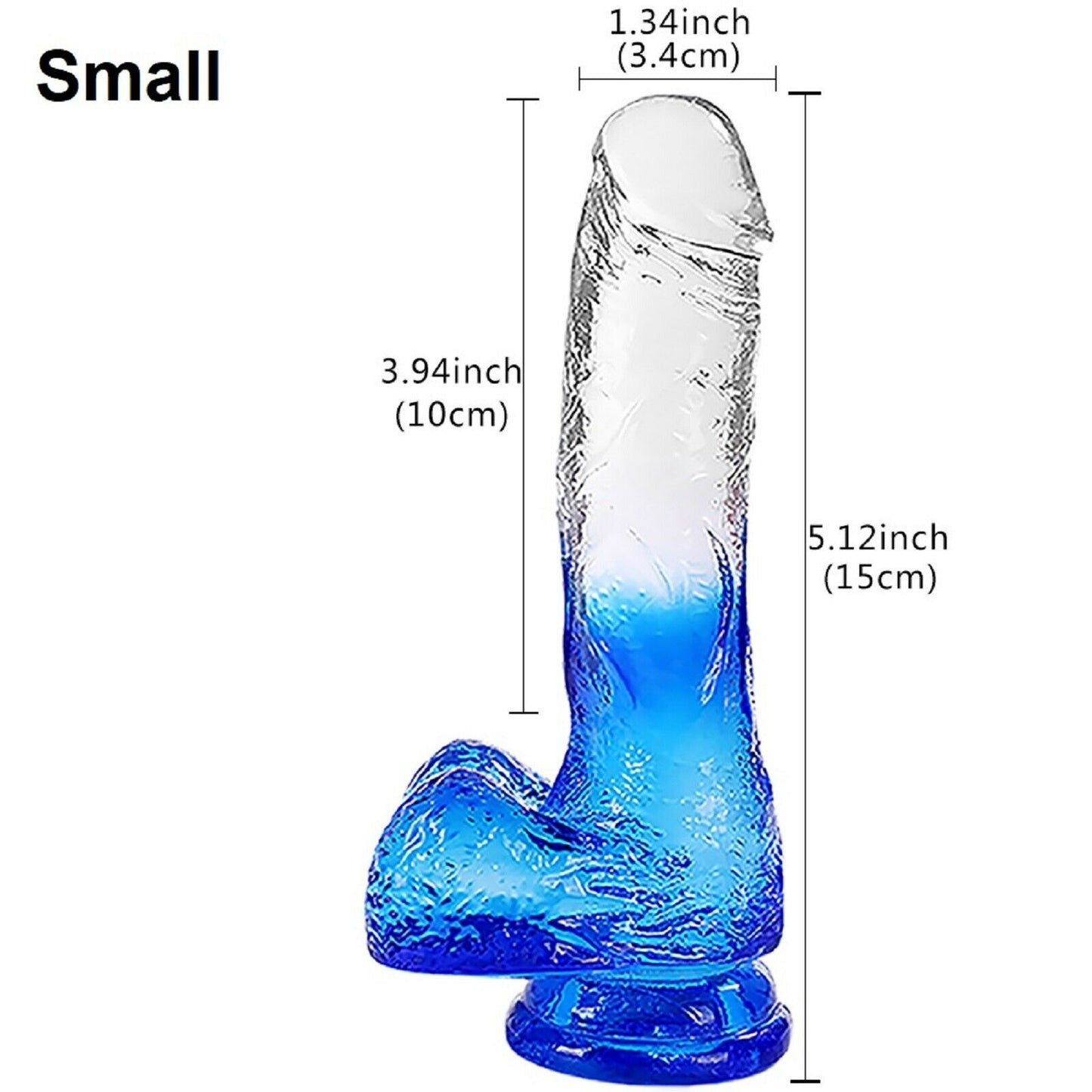 Dildo Dong Realistic Big Penis Cock Balls Vaginal Anal Suction Cup Adult Sex Toy