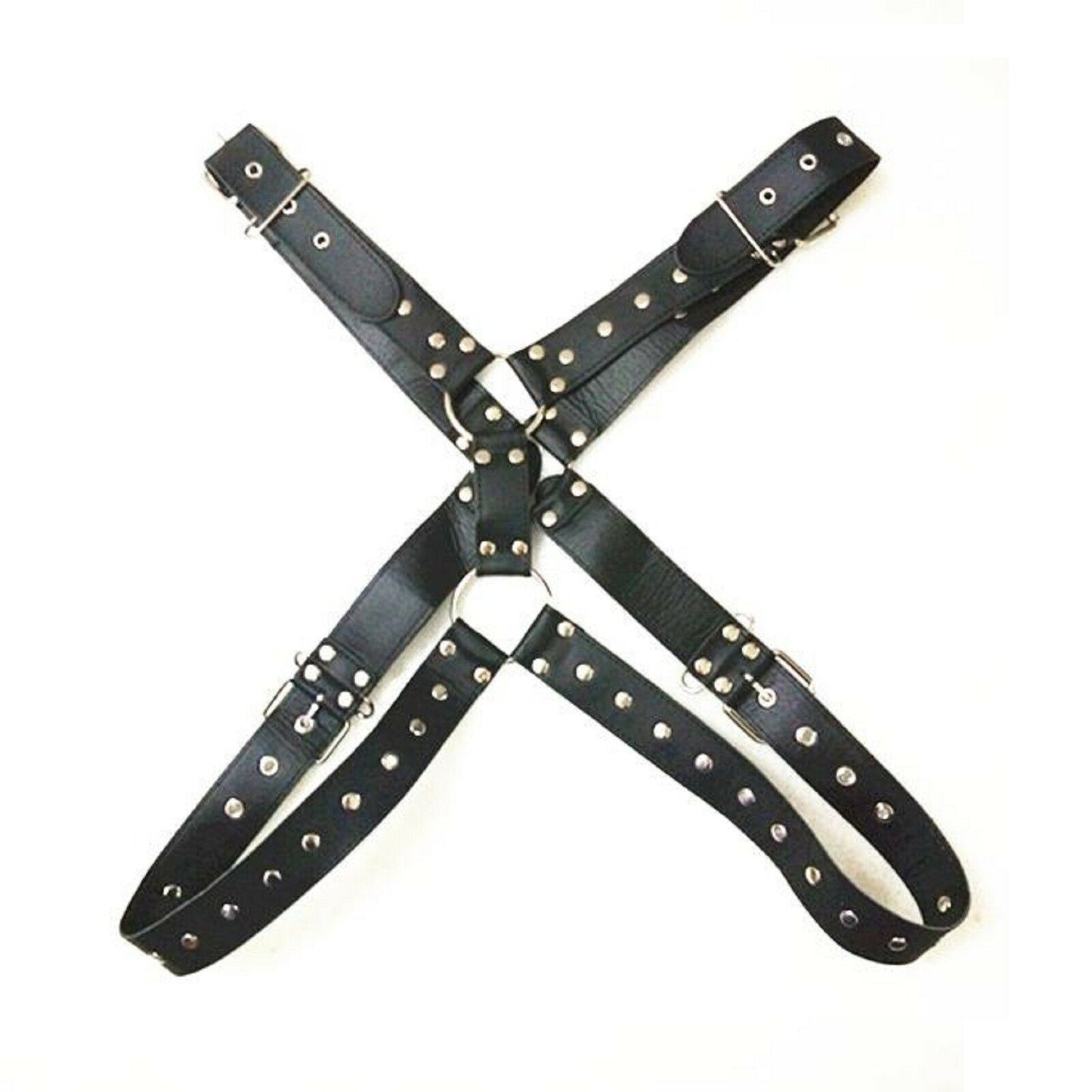 Unisex Chest Harness Faux Leather BDMS Pup Play Strap Clubwear Gay Adult Sex Toy