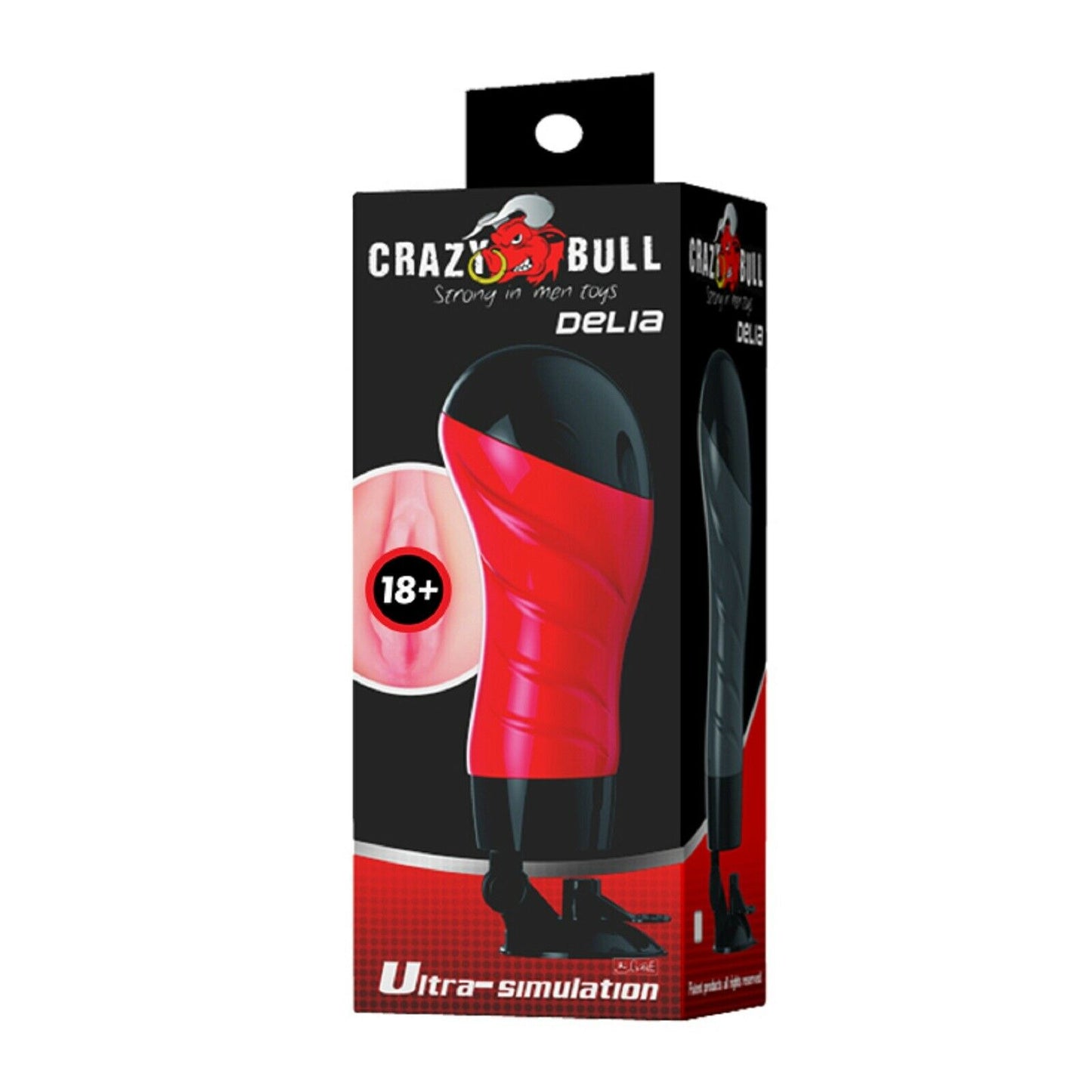 Male Masturbator Pussy Anal Stroker Hands Free Suction Cup Vagina Adult Sex Toy