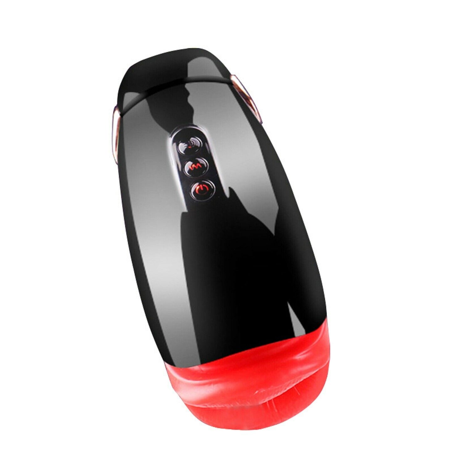 Male Masturbator Cup Auto Heat Vibrating Oral Masturbation Stroker Mens Sex Toy