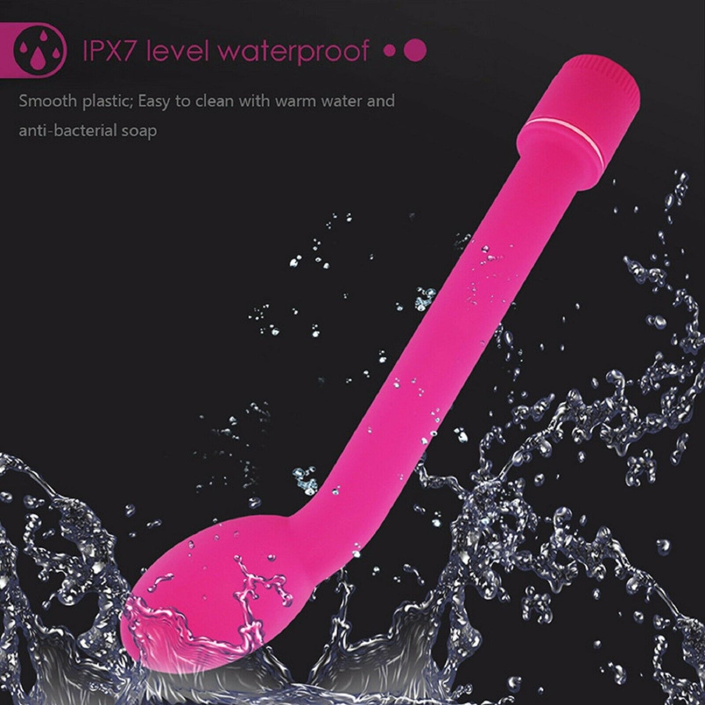 BIG Anal Vibrator Bead Butt Plug Vibrating Prostate Massager Dildo Large Sex Toy