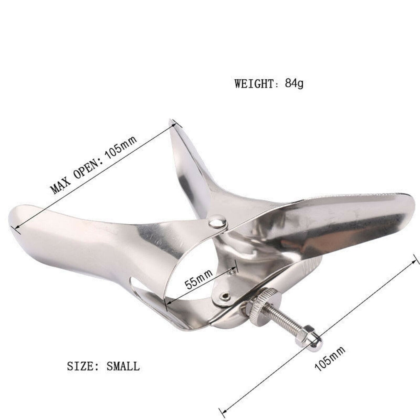 Stainless Steel Vaginal Dilators Vagina Expansion Examination-Pederson Speculum