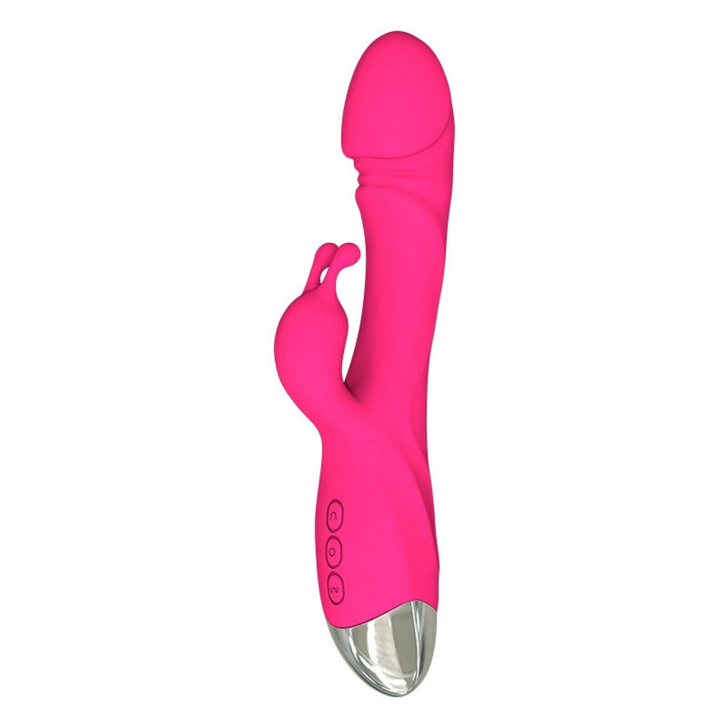 8" Multi Speed G Spot Dildo Rabbit Vibrator Vaginal Clit Female Wand Sex Toy