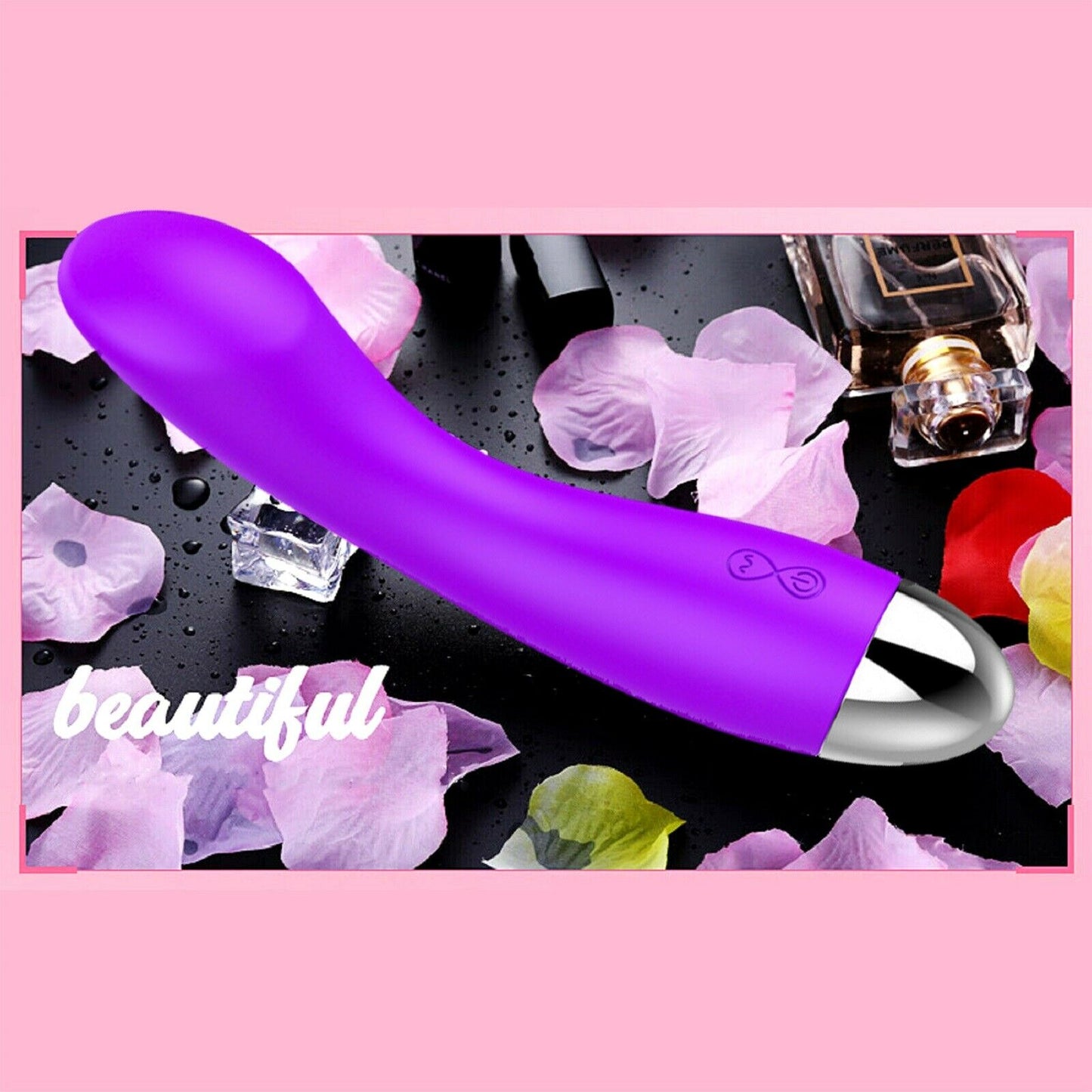 Large Vibrator Big Dildo Clit G-spot Female Wand Rechargeable Adult Sex Toy NEW