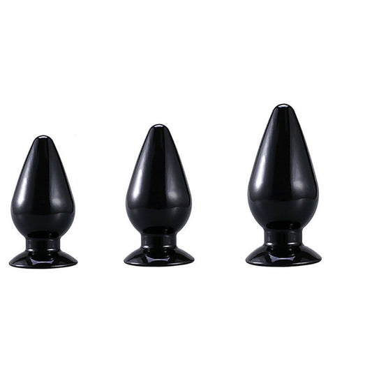 3 Pack Anal Large Butt Plug Dong Butt Plug Anal Beads Dildo Prostate Sex Toy