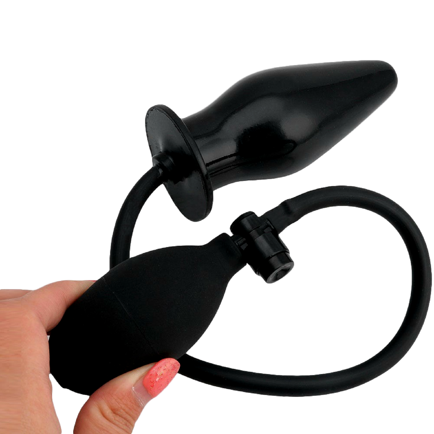 Large Inflatable Anal Butt Plug Balloon Dildo Expander Expandable Gay Sex Toy